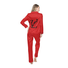VL Signature Satin Pajama Set - Valentine's Luxury Collection"